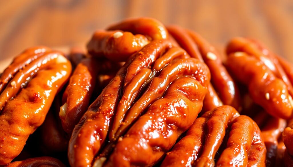 Candied pecans