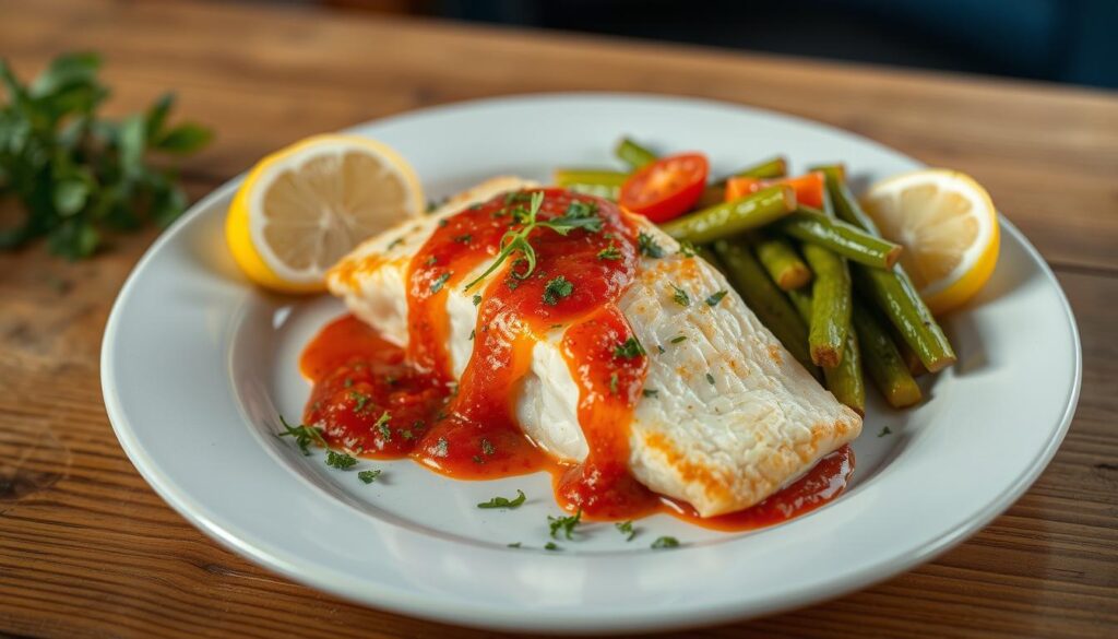 baked halibut