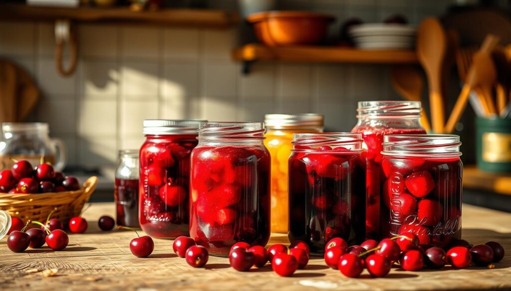 canned fruit preserves