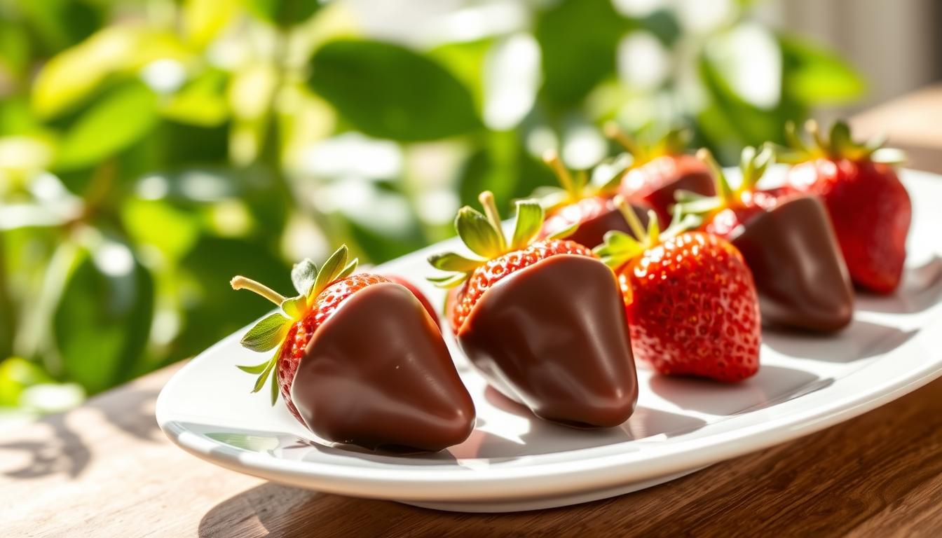 carob covered strawberries recipe