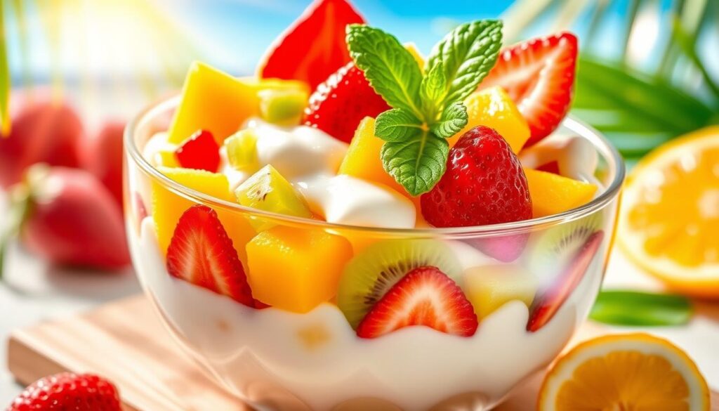 nata fruit pudding recipe