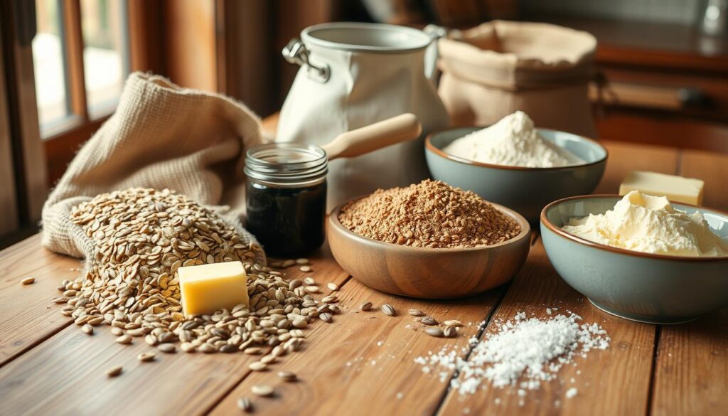 oat molasses bread ingredients