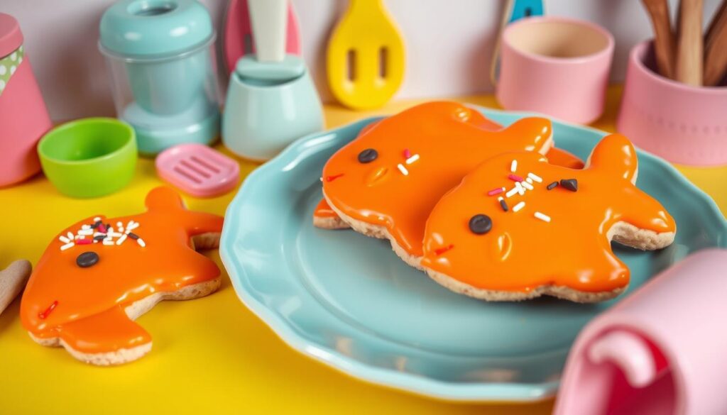 orange fish cookies recipe