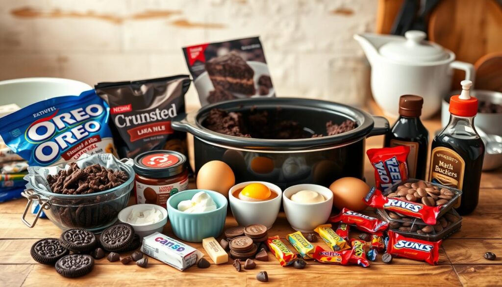 oreo lava cake crockpot ingredients